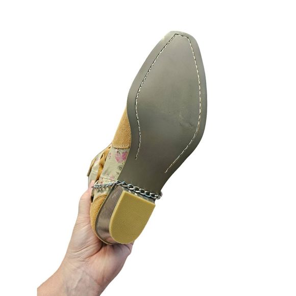 Santa Fe Boot Co Leather Cowboy Boots sz 11 New With Tags Cowgirl Western Rodeo - Picture 9 of 11